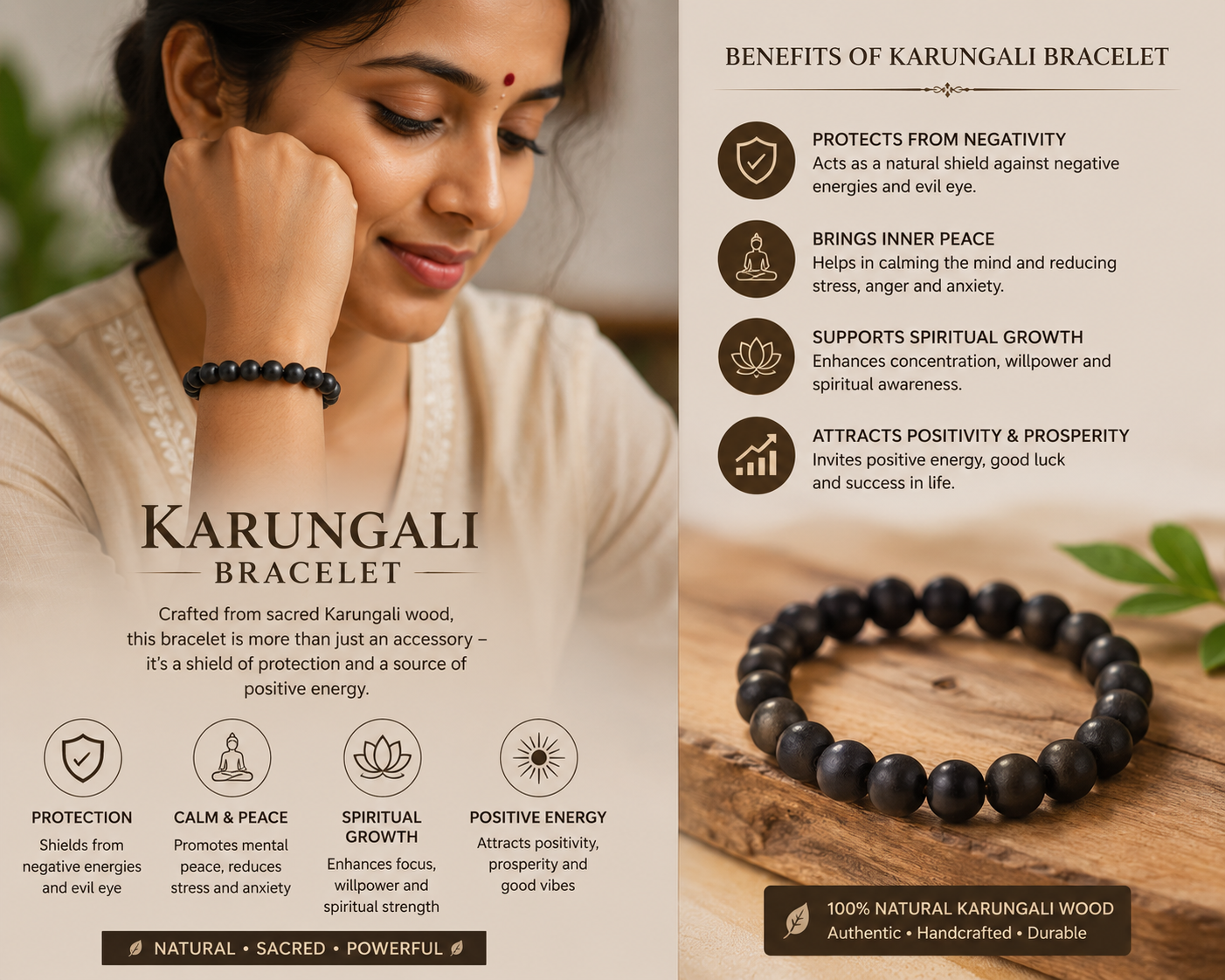 Karungali bracelet